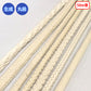 【50m巻】 コットンコードシリーズ(後染め用) 丸紐 生成　コットン100%